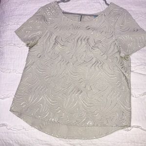 Sea foam green blouse